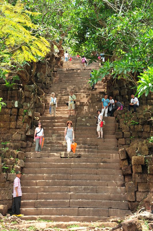 Escalier Vat Phou