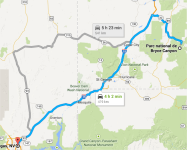 Bryce canyon-Las vegas